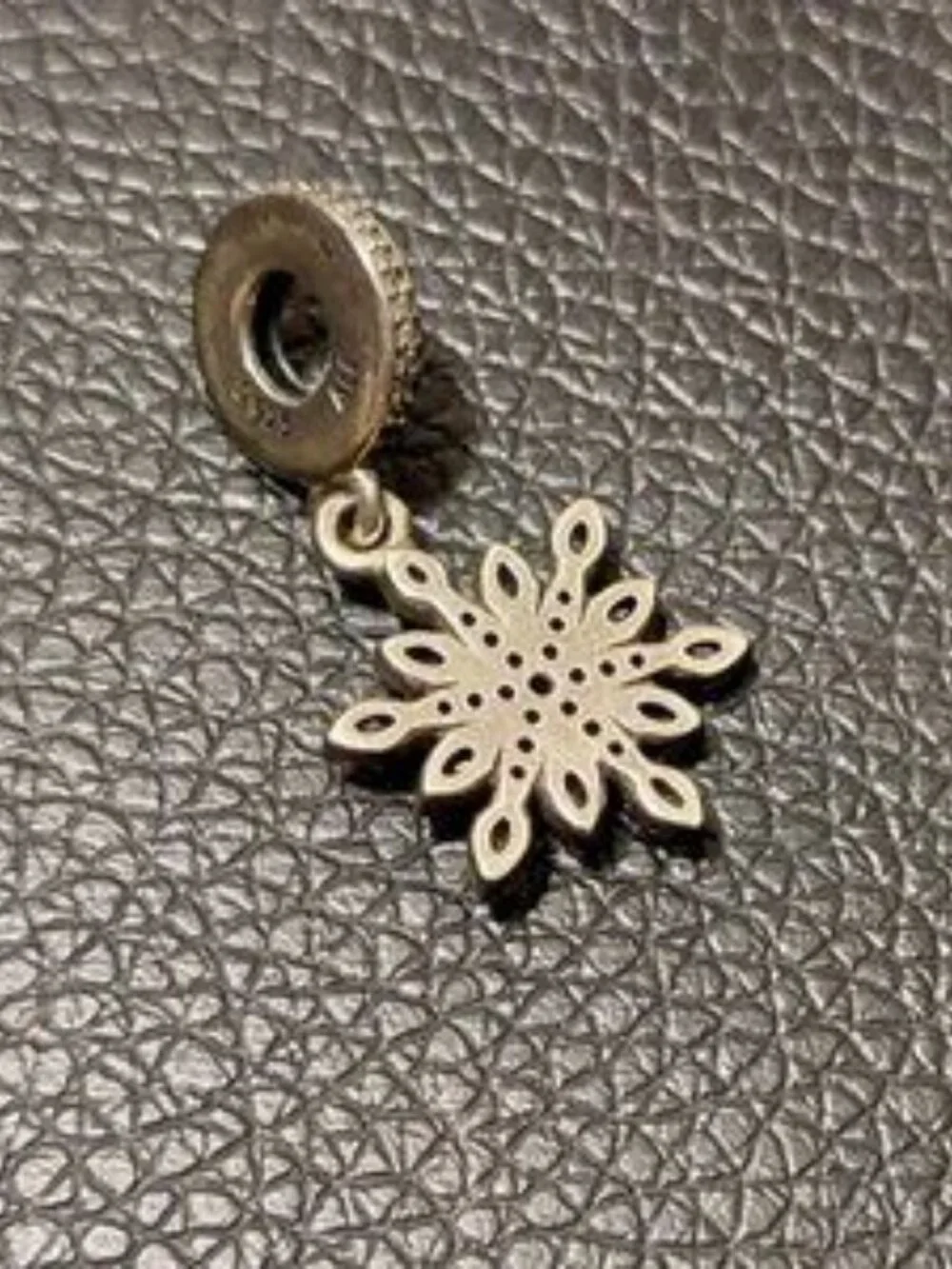 Pandora Shimmering Snowflake Dangle Charm